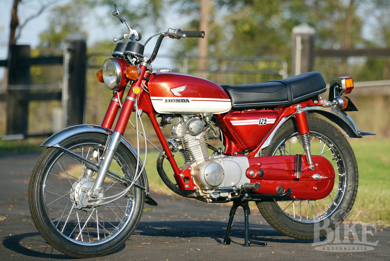 1971 Honda CB125S - Little ripper - Old Bike Australasia