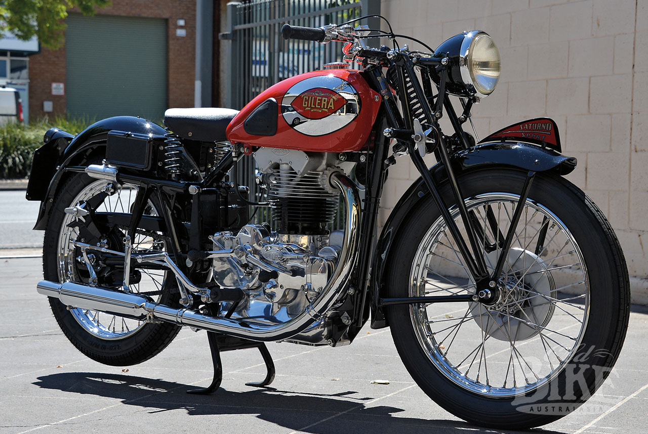 1988 Gilera Nouvo Saturno Bialbero - Old Bike Australasia