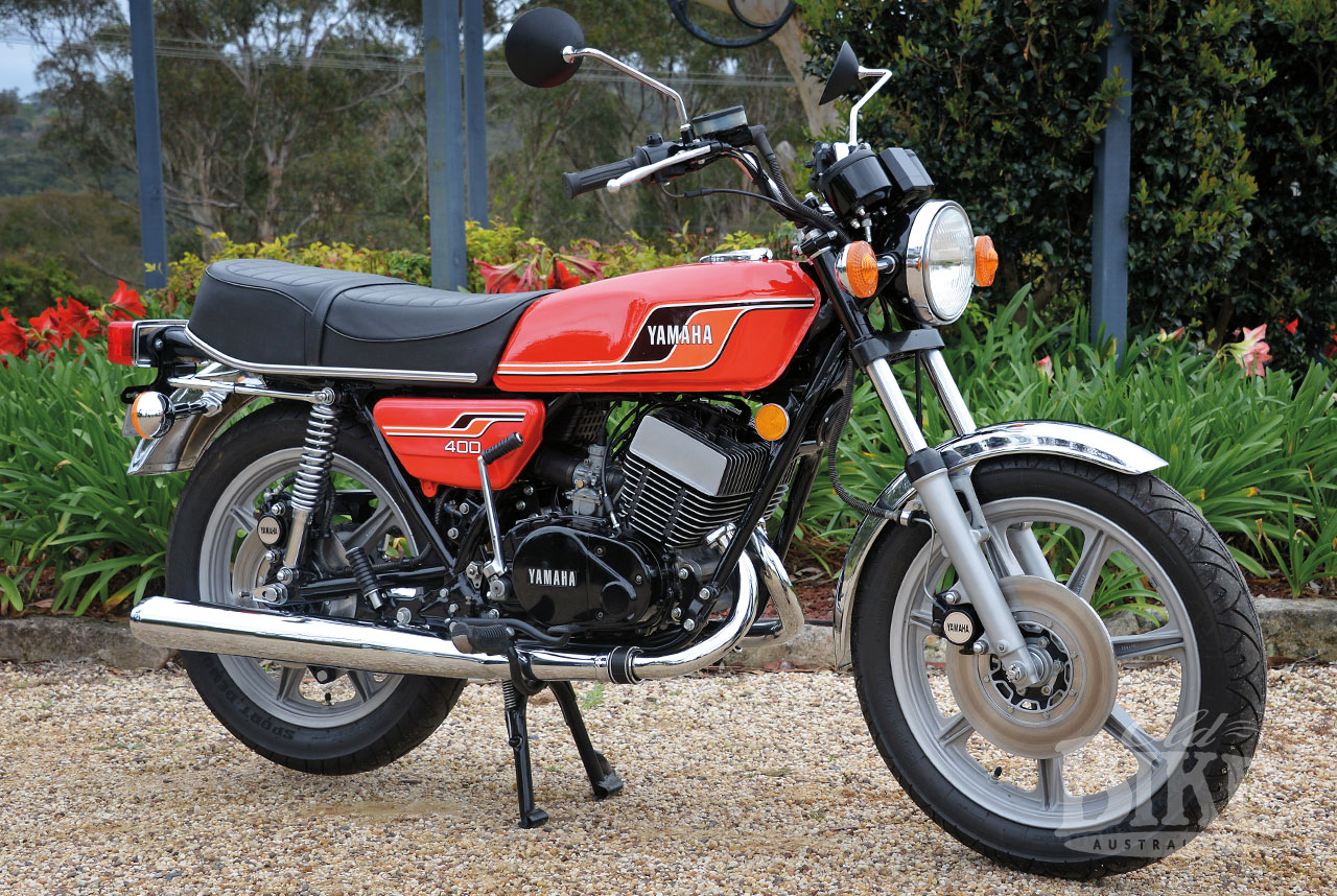 OBA64 Yamaha RD400 1 Old Bike Australasia
