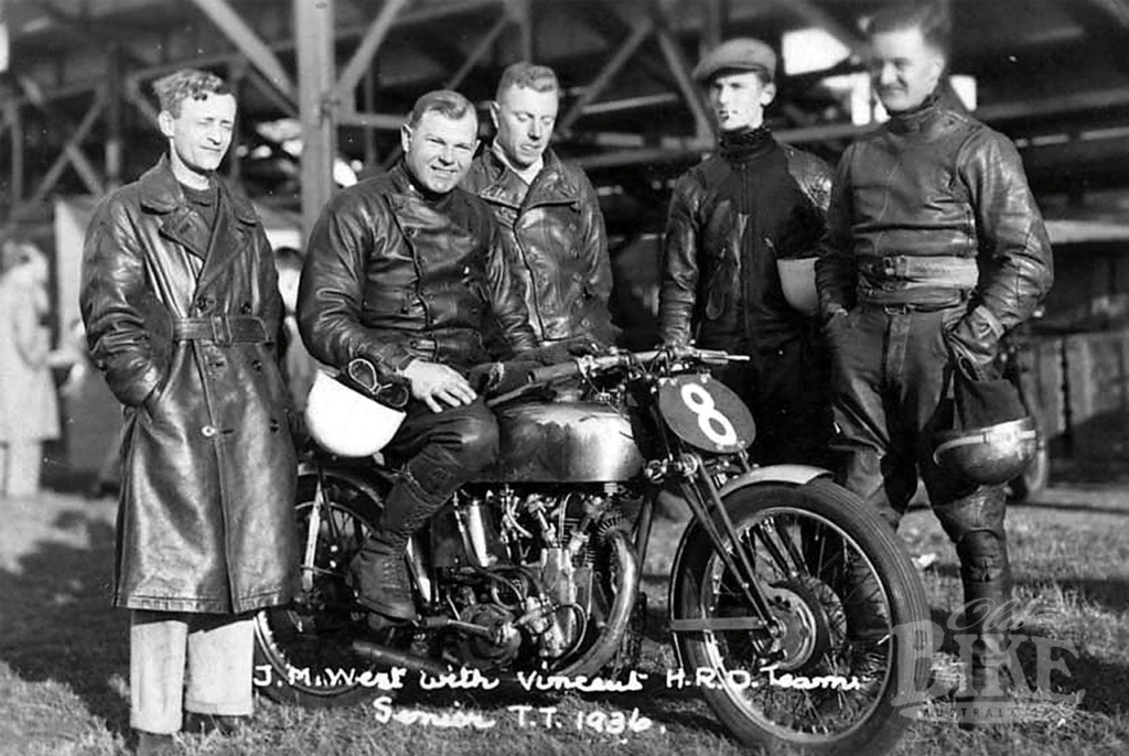 A TT HRD with quite a story - Old Bike Australasia