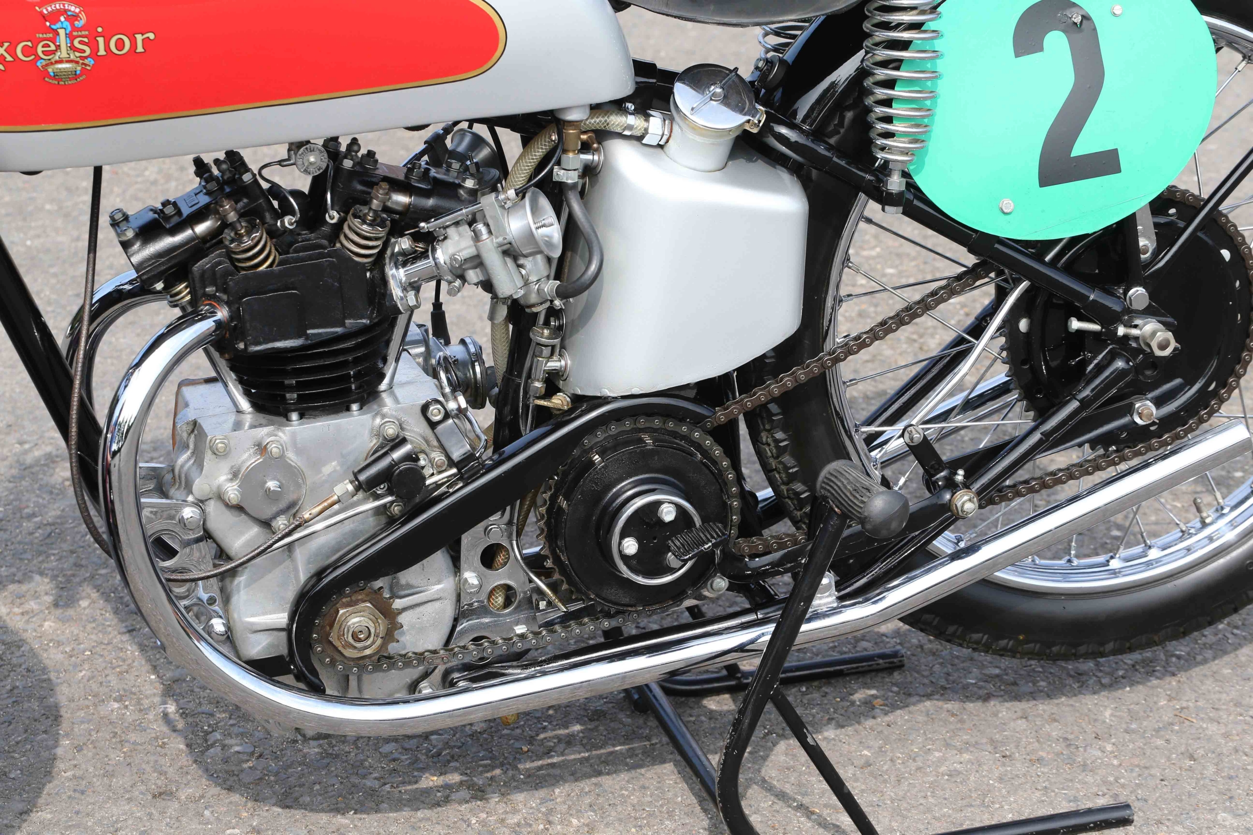 Excelsior 250 Mechanical Marvel close up